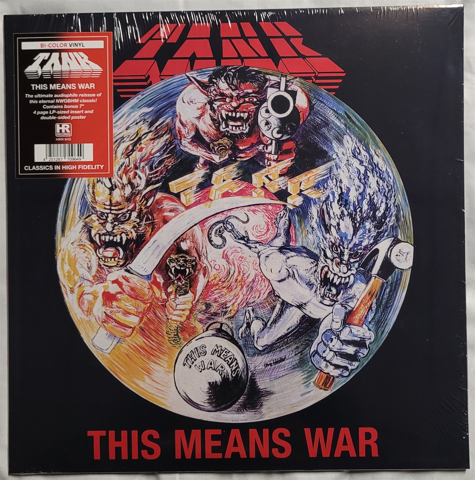 独LP Tank This Means War HRR882LP HIGH ROLLER 未開封 /00260 Tank - This Means War LP | eBay