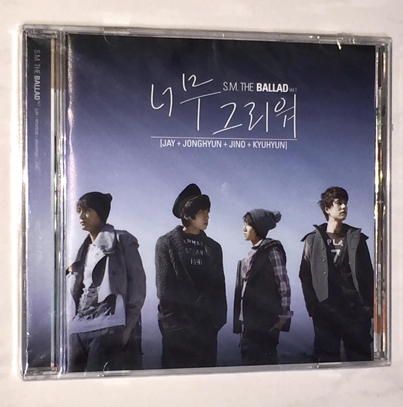 S.M. The Ballad Vol.1 JongHyun SHINee 2010 Korea CD Sealed