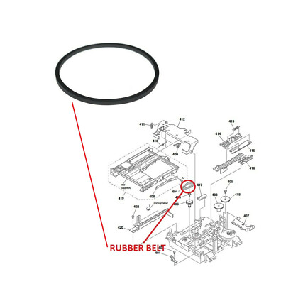 Mini Disc Loading Drive Rubber Belt For Sony COMPACT Hi-Fi STEREO CD Player