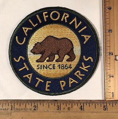 Vintage California State Parks 4  Patch Since 1864 Bear Logo