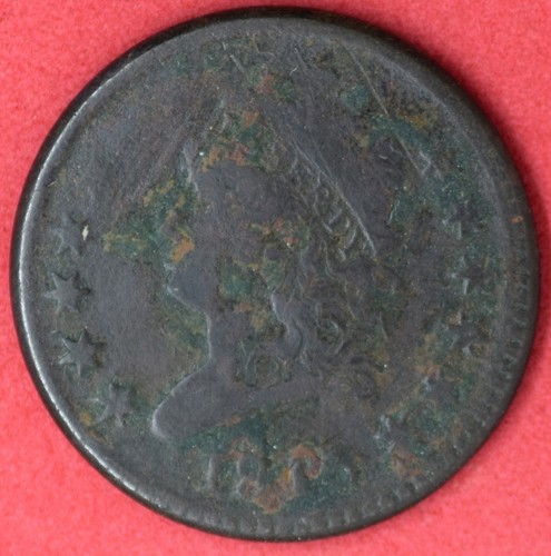 1813 Large Cent Fine Details