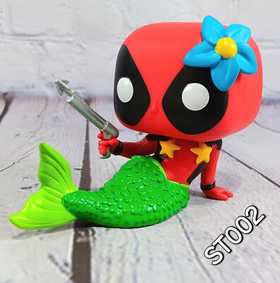 Funko Pop! Marvel Deadpool #321 Mermaid Deadpool Target Exclusive LOOSE Vinyl