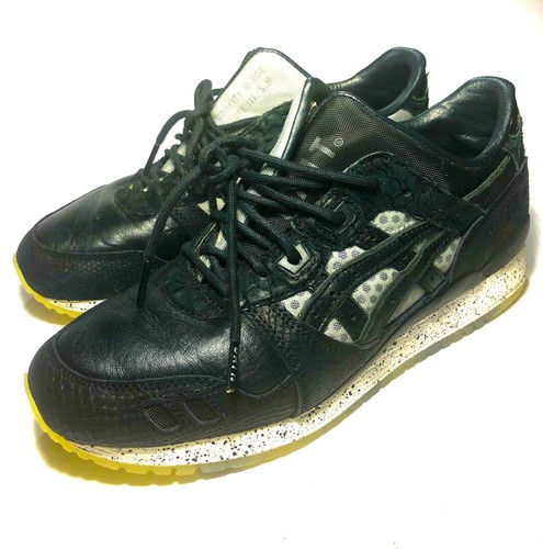 Asics 2015 Gel Lyte III 25 anniversary New 11990 H53SK9090 Black/Black 8.5 for sale online