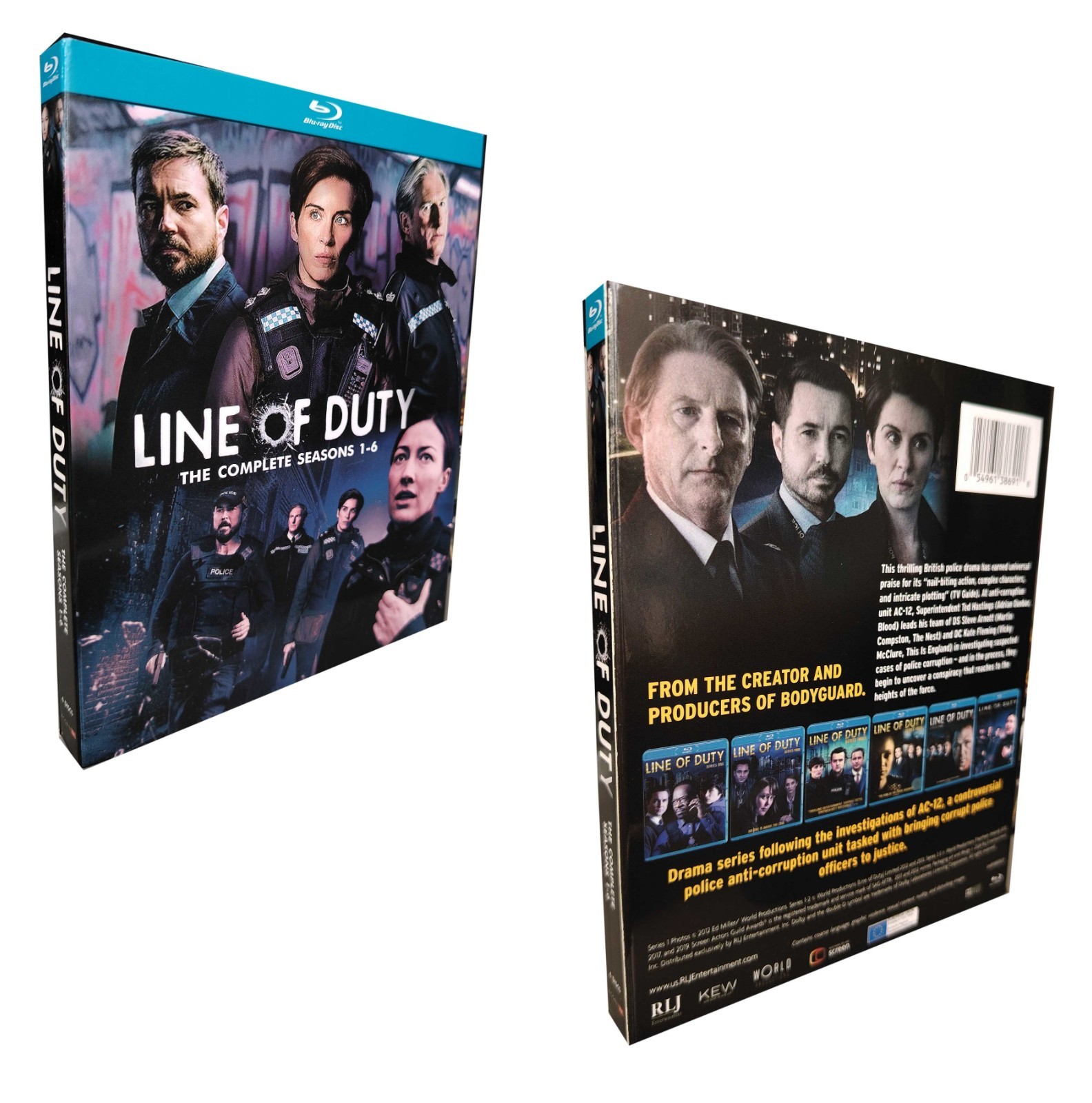 Line of Duty: The Complete Series Seasons 1-6 (Blu-Ray) Free