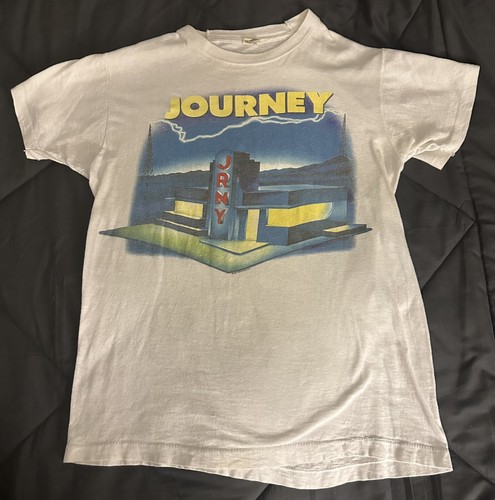 JOURNEY / RAISED ON RADIO ビンテージロックTシャツ Vintage Journey Raised On Radio 1986 World Tour Raglan