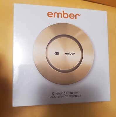Ember Charging Coaster 2 Gold / Wireless Charging