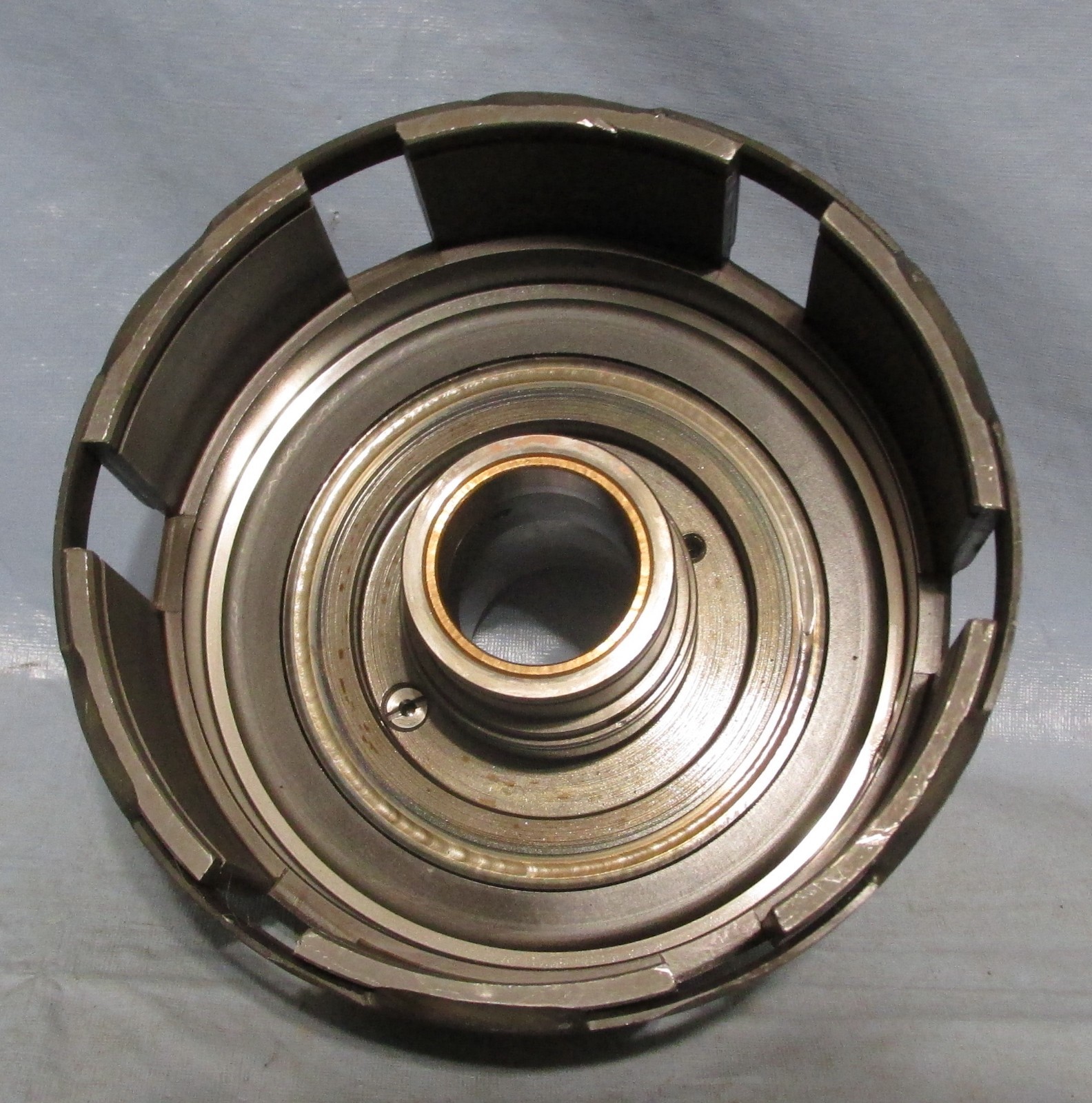 Vintage Industrial Machine Age Steel/Cast Iron Transmission Gear Steampunk Art