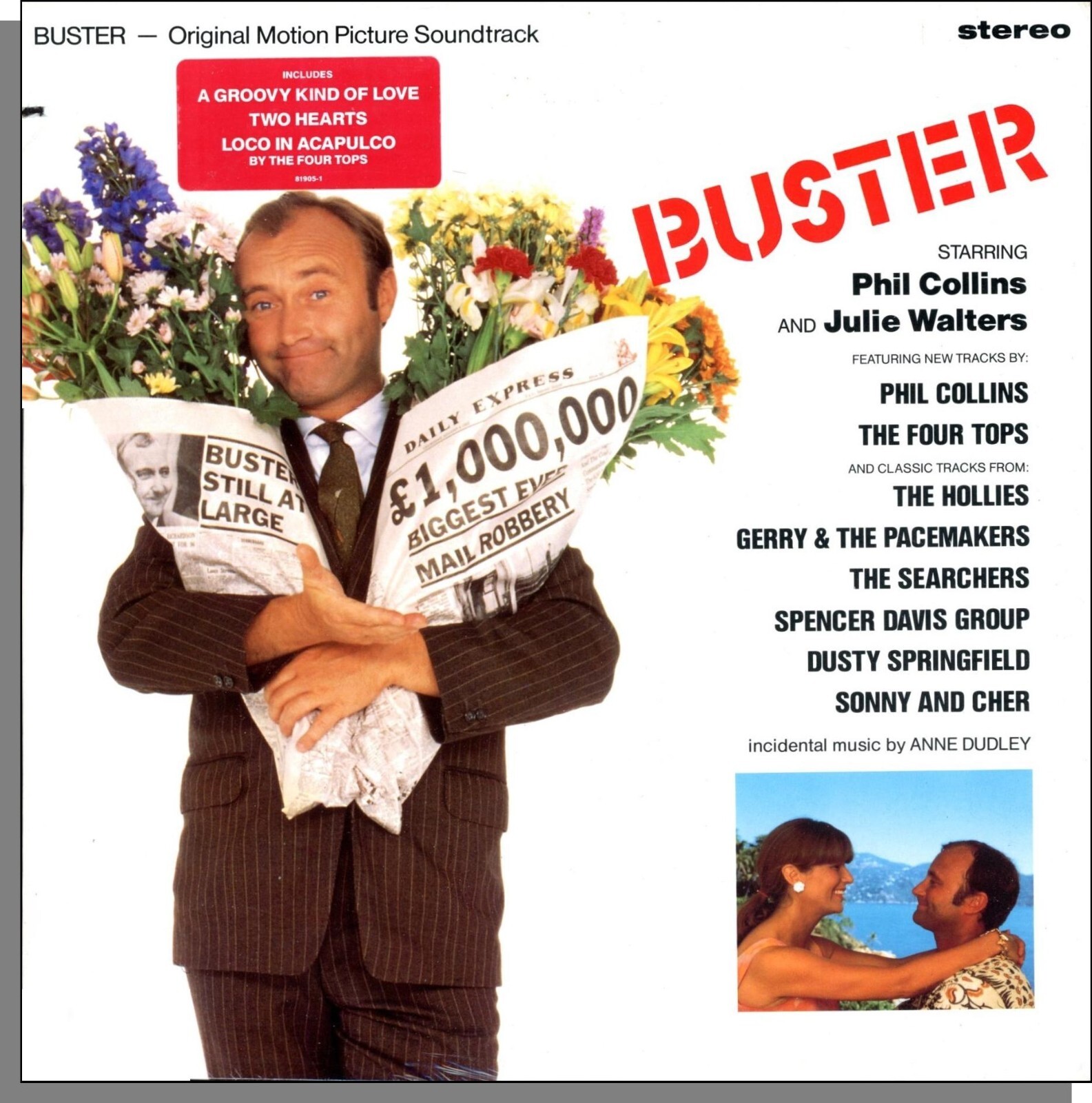洋楽 Phil Collins Phil Collins Is Buster Phil Collins, The Four Tops - Buster: The Original Motion
