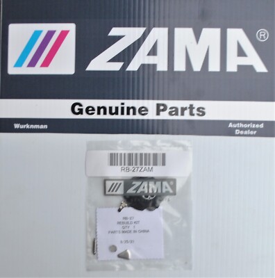 Genuine OEM ZAMA RB 27 Carburetor Rebuild Kit rb-27  C1U-K10 K12 K21 K22 K23
