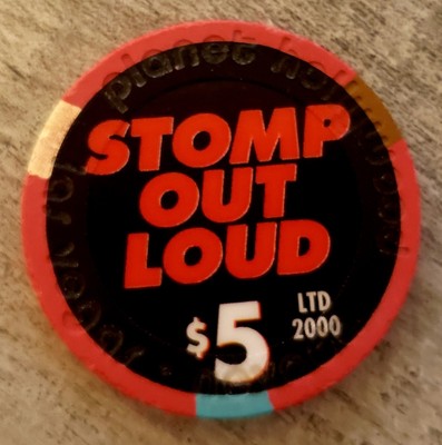 $5 Planet Hollywood Stomp Out Loud Casino Chip - Las Vegas **LTD 2000**    