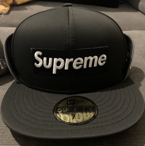 supreme newera r.i.p 7-1/2 Black-