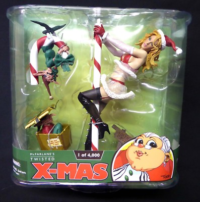 SF・ファンタジー・ホラー TWISTED X-MAS/MRS.CLAUS Twisted Christmas Mrs Claus Exclusive Blond Figure Variant
