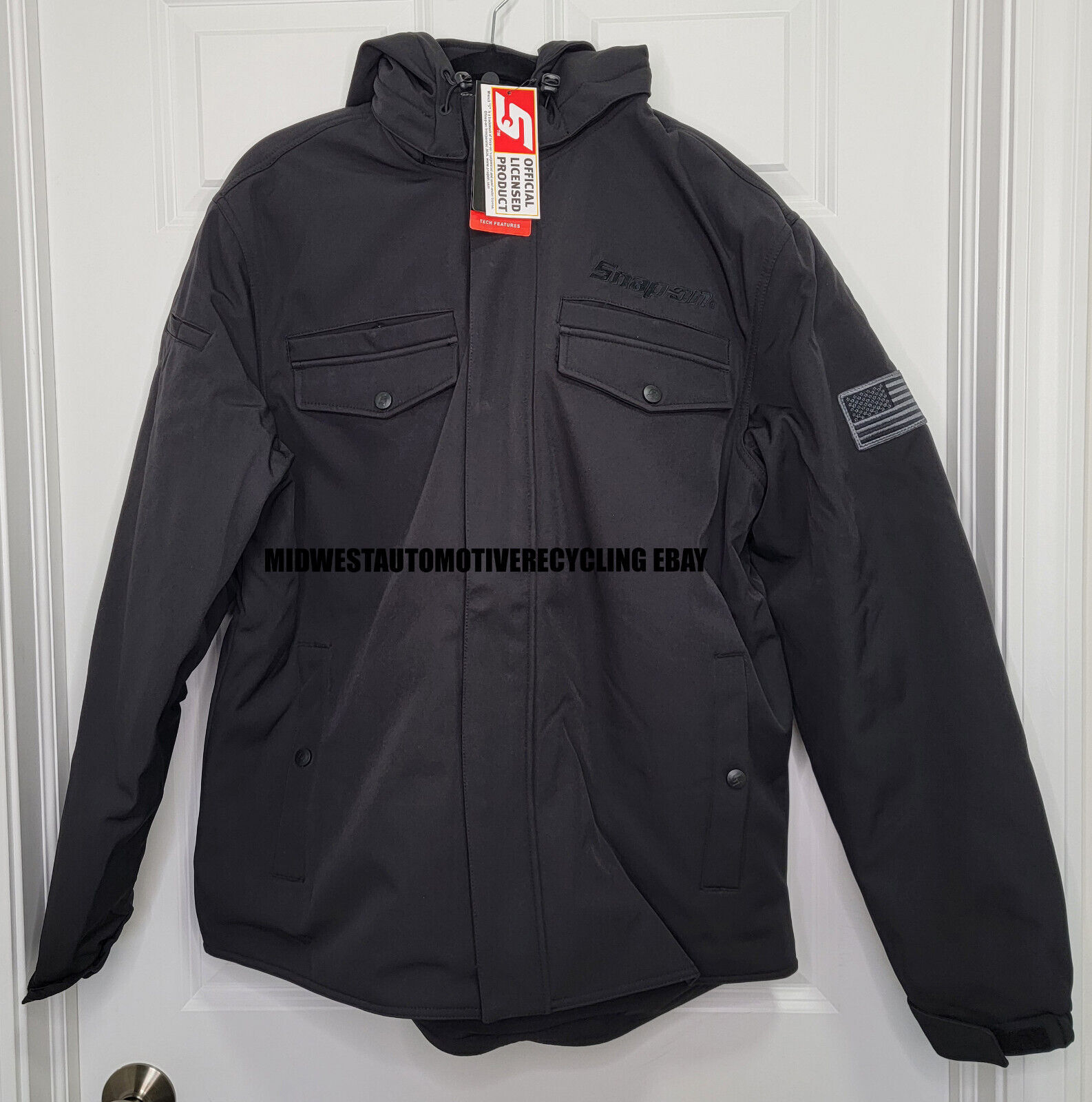 SNAP ON TOOLS 2024 RA HOODED JACKET INSULATED WINTER COAT SNAP ON TOOLS 2024 RA HOODED JACKET INSULATED WINTER COAT