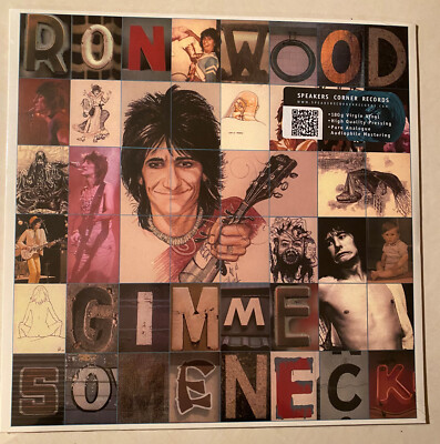 RON WOOD Gimme Some Neck Keith Richards Charlie Watts 180 gram vinyl SEALED LP