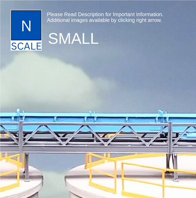 N Scale Drag Conveyor Expandable Grain Elevator Buildings Structures