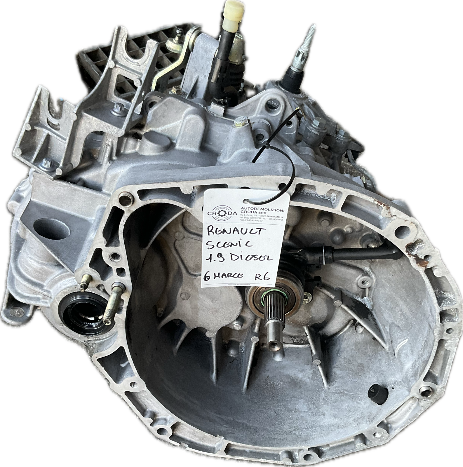 Cambio manuale per modello RENAULT SCENIC 1.9TD 6 marce ricambio usato