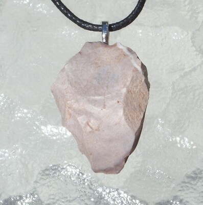 Sedona Arizona Jasper aka Chert Free Form Stone Crystal Pendant Necklace