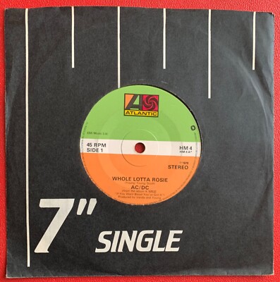 AC/DC - Whole Lotta Rosie - UK  7'' Vinyl