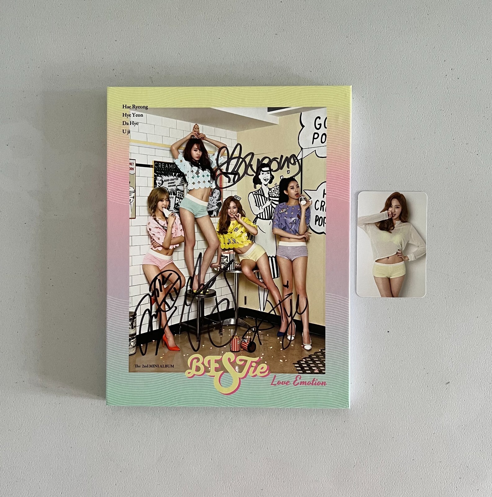 K-POP・アジア Bestie hand signed super rare cd kpop Bestie hand signed super rare cd kpop K-POP・アジア｜K-POP