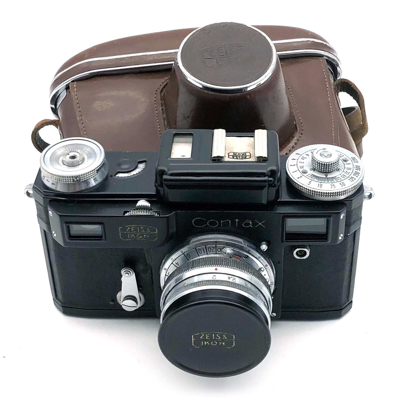 CONTAX IIIカメラ・sonnar 50mm f2　セット Zeiss Contax III Rangefinder WARTIME camera. Sonnar 50mm F