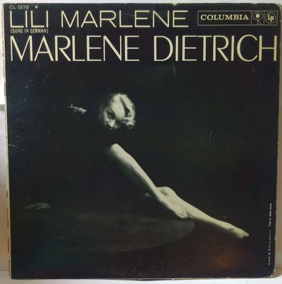 Marlene Dietrich  ''Lili Marlene'' 1959 Mono LP & ''Falling In Love Again'' 1998 CD