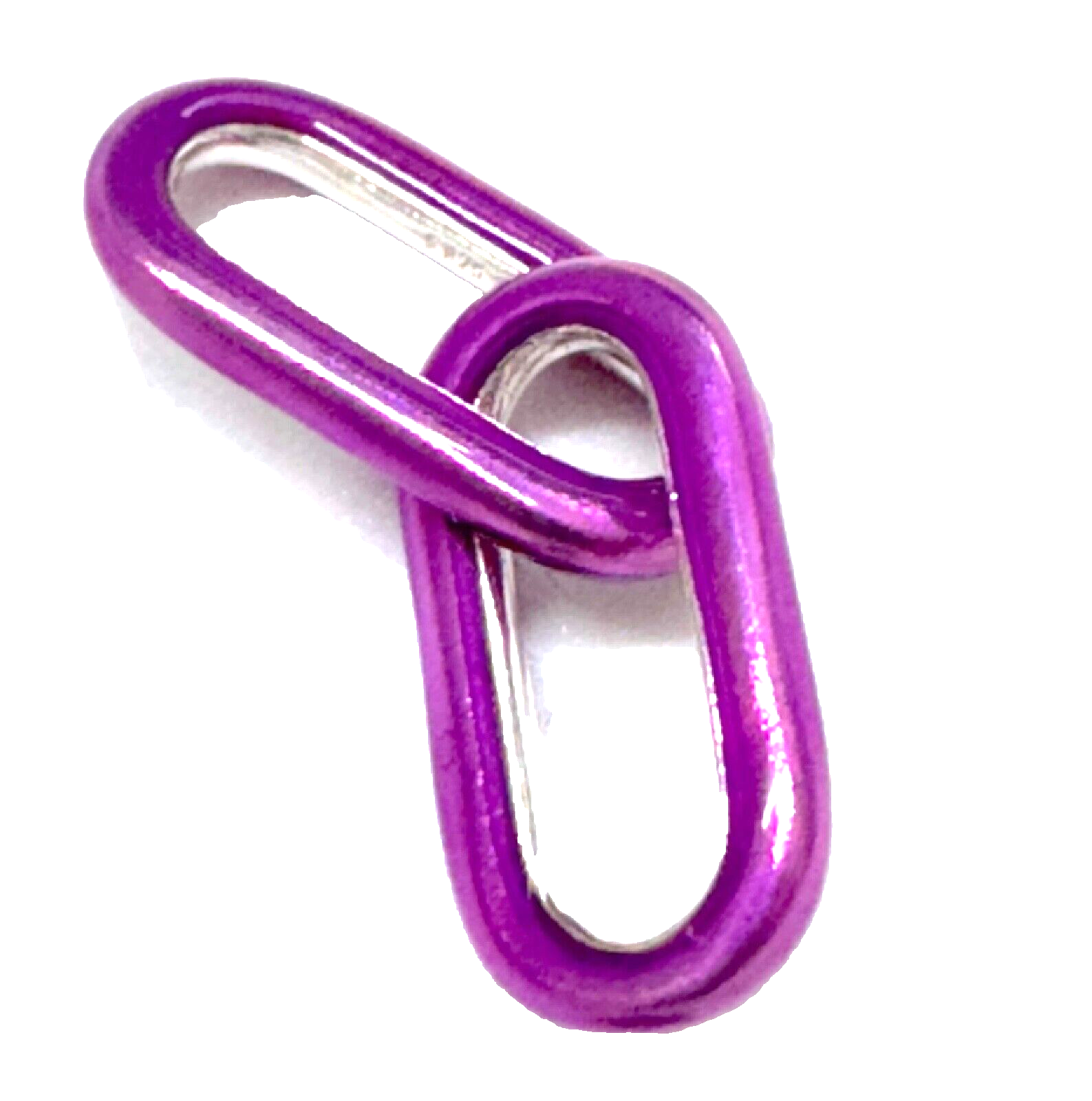 Authentic Pandora ME Styling Double Link Shocking Purple