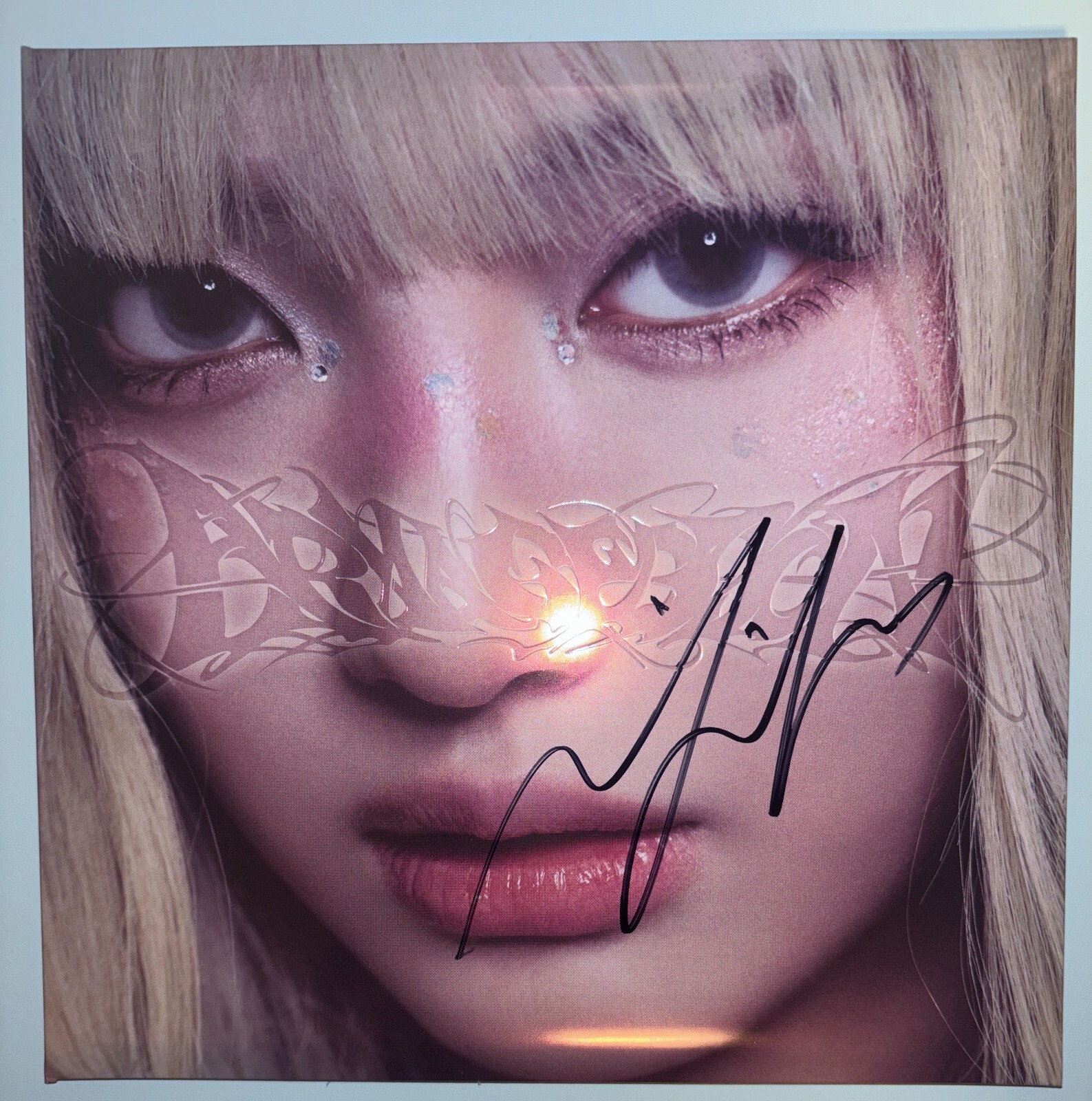 aespa 直筆サイン「Armageddon」スチール写真(2Lサイズ)4枚