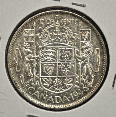 1946 Canada 50 Cents EF-40