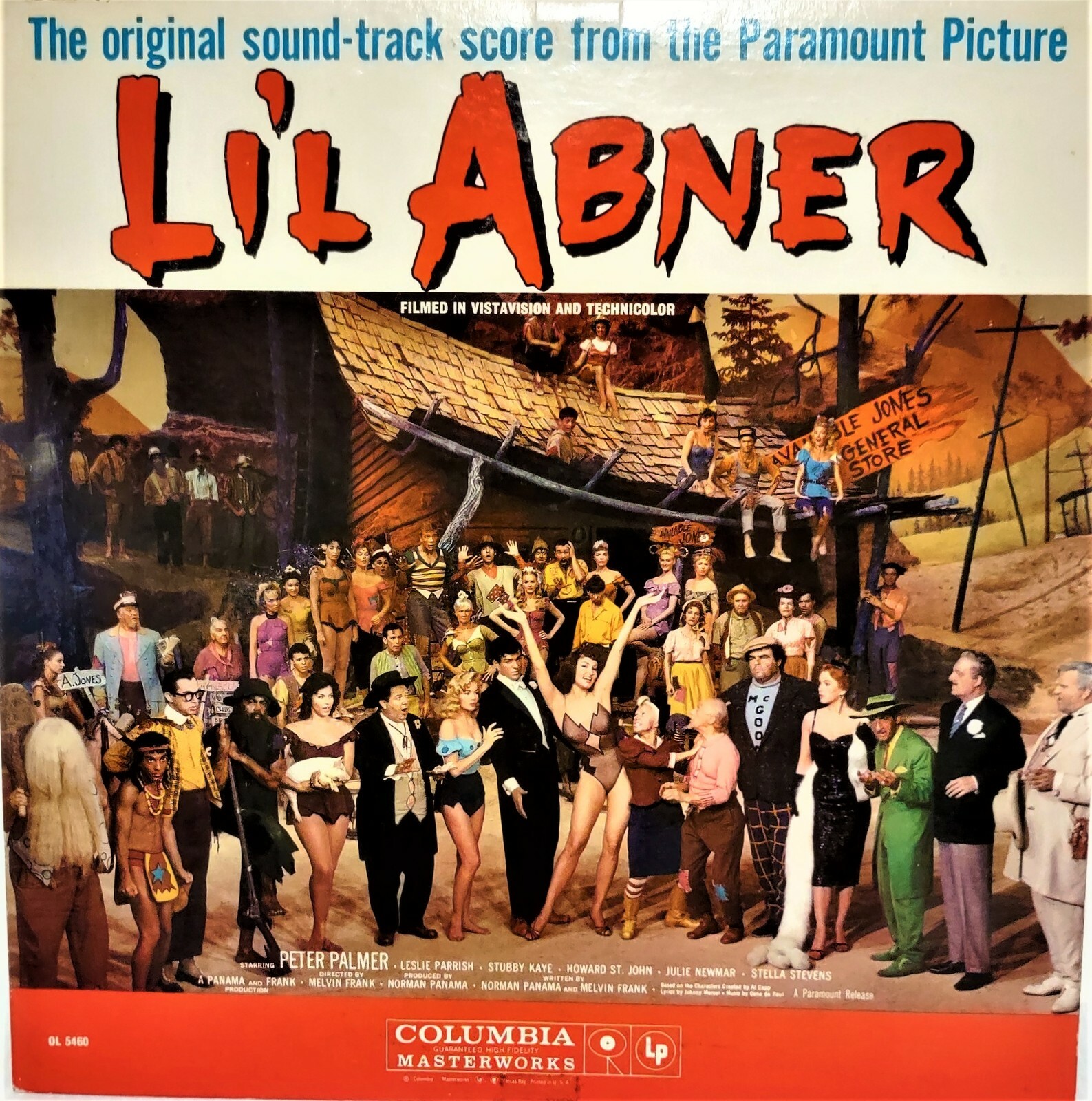 Li'l Abner Original Soundtrack LP NM, Columbia OL 5460 6-eye Li'l Abner Original Soundtrack LP NM, Columbia OL 5460 6-eye