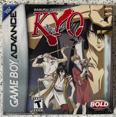 Samurai Deeper Kyo, Nintendo Game Boy Advance Game 2008 GBA Sealed VHTF OOP