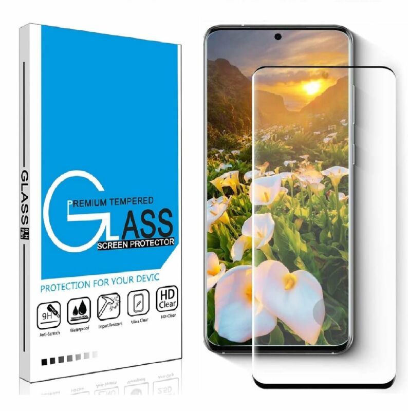 For Samsung Galaxy S21 Ultra Tempered Glass Screen Protector Clear