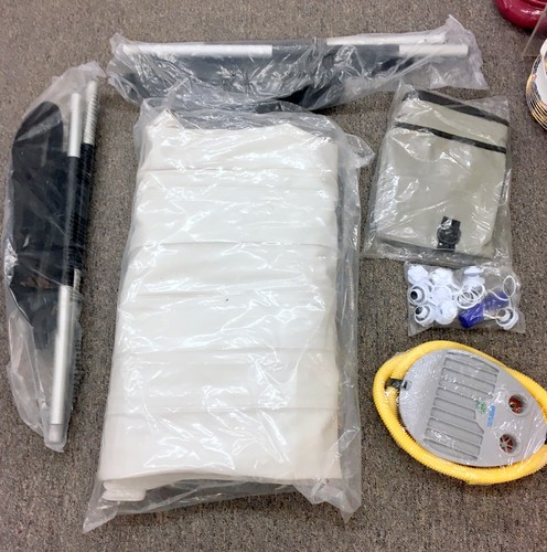 Pro Kayak Sea Eagle 2 Man Kayak SE330 Hull 2 Paddles 2 Seats Foot Pump NIB