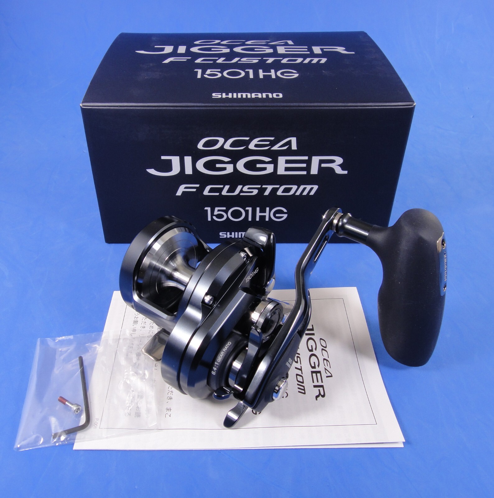 リール SHIMANO OCEA JIGGER F CUSTOM 1501HG Shimano 19 OCEA JIGGER F Custom 1501HG 6.4 LH 【 1day