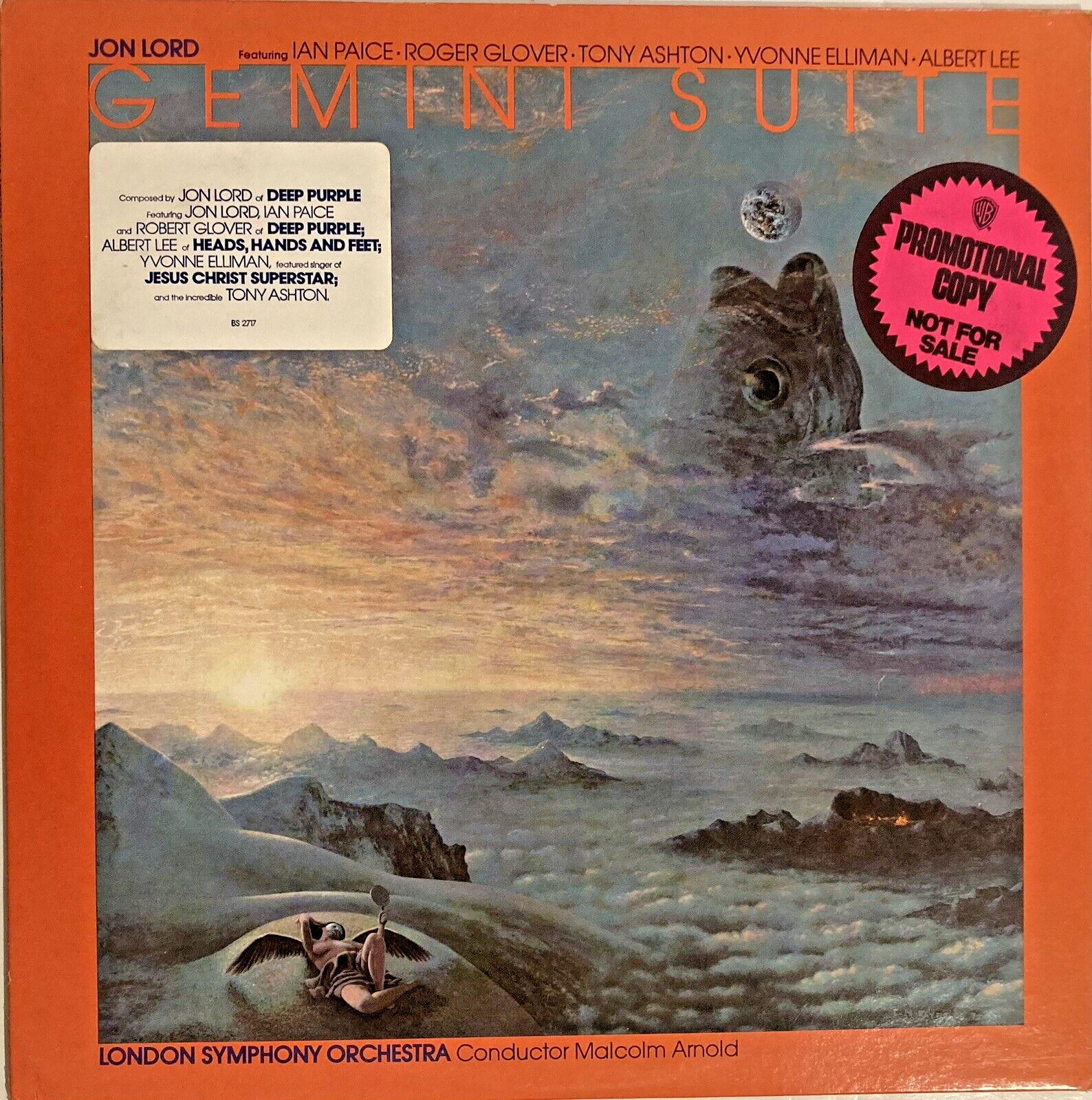 【Purpleメンバーサイン入！！】JOHN LORD/Gemini Suite JON LORD Gemini Suite reviews