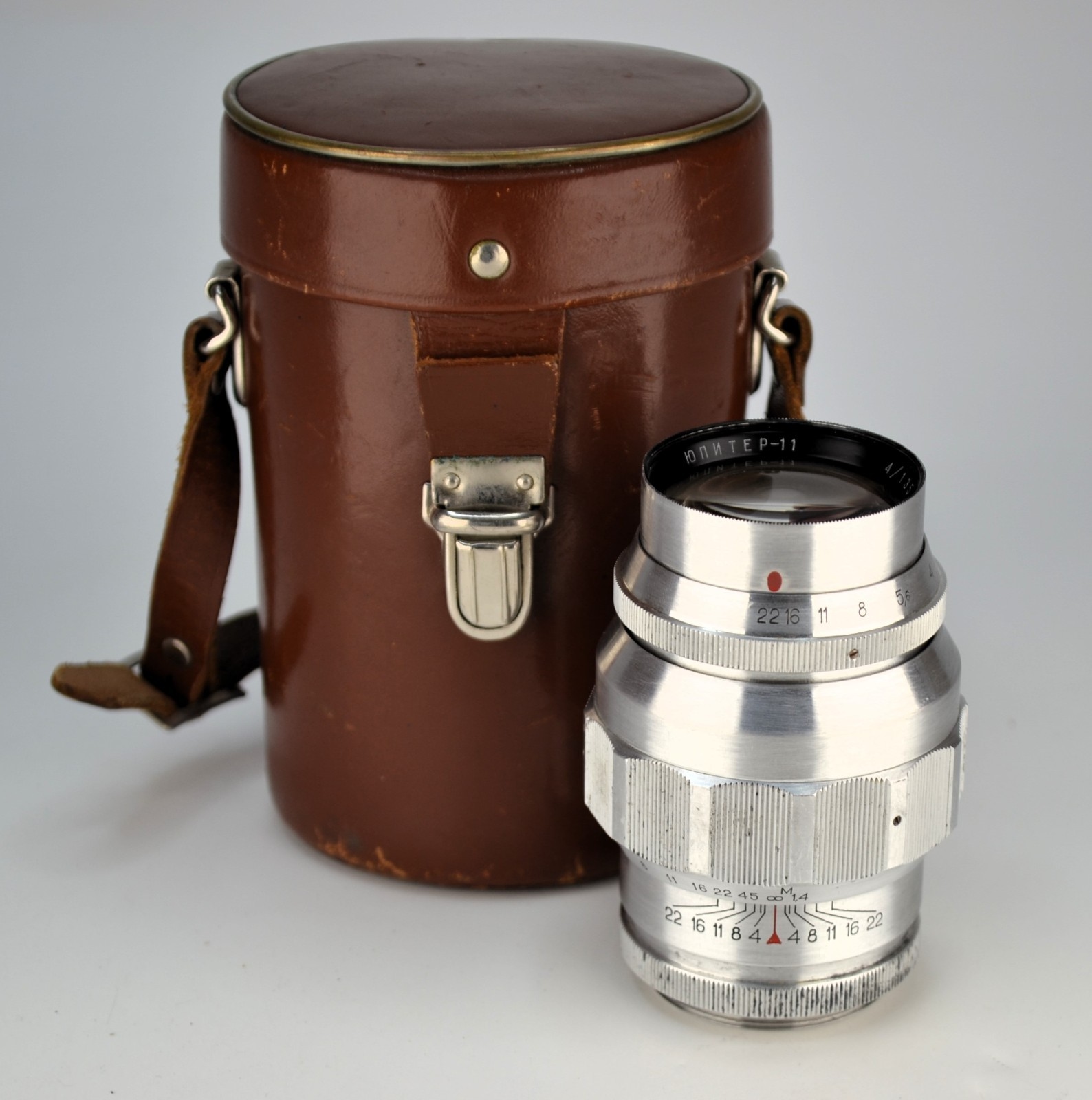 SERVICED! SOVIET USSR JUPITER-11 SLR f4/135 LENS M39 mount