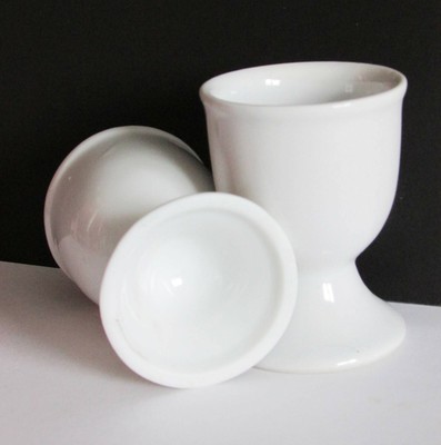 2 Egg Cups Vintage Ceramic Kitchen Easter tableware 2.5