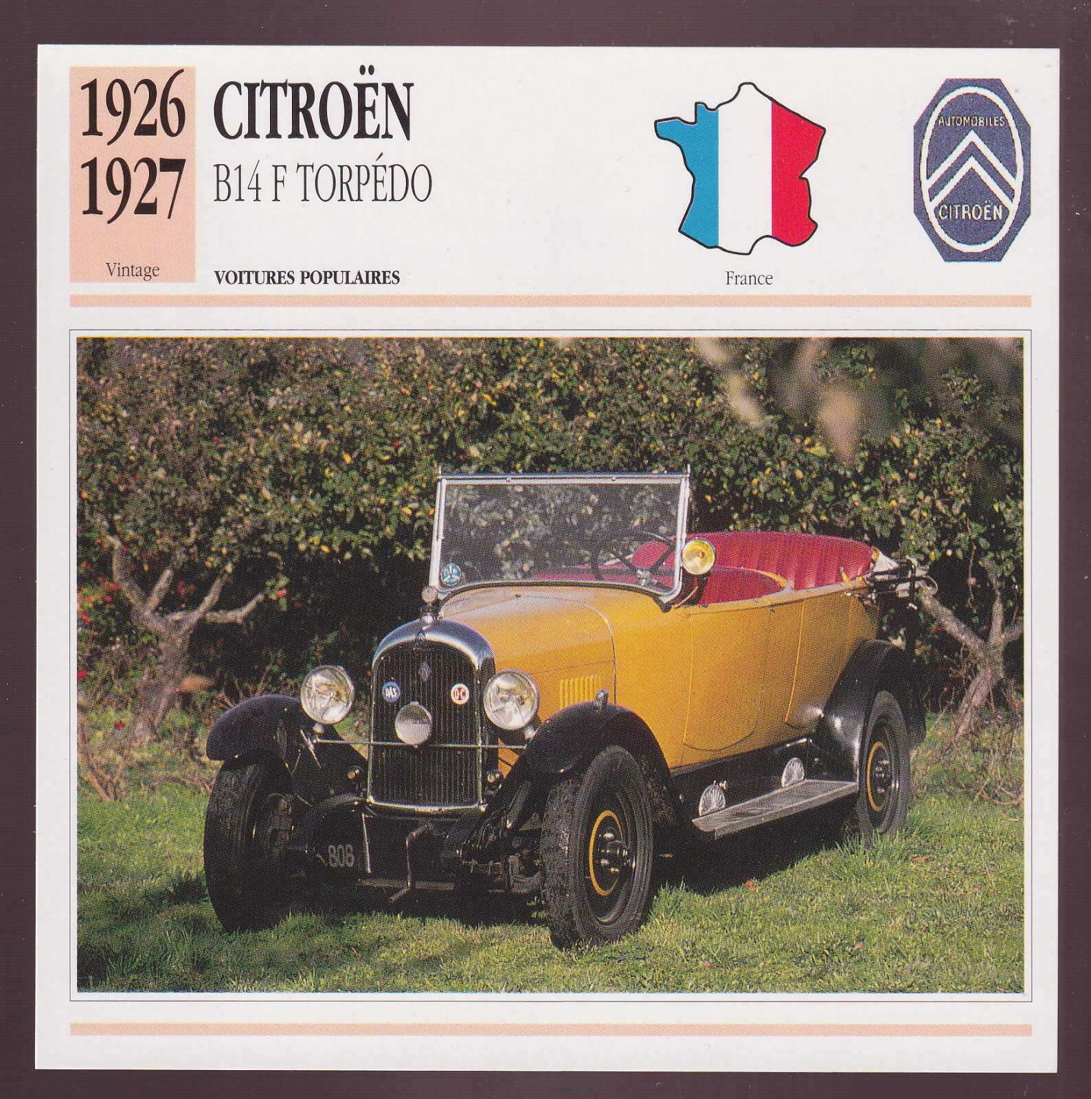 ミニカー CITROEN B-14 BREPSOMY DELIVERY VAN ミニカー CITROEN