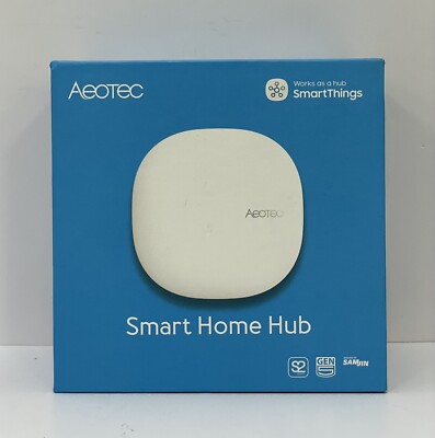 Aeotec Smart Home Hub, Works as a SmartThings Hub, Z-Wave Zigbee Gateway SEALED