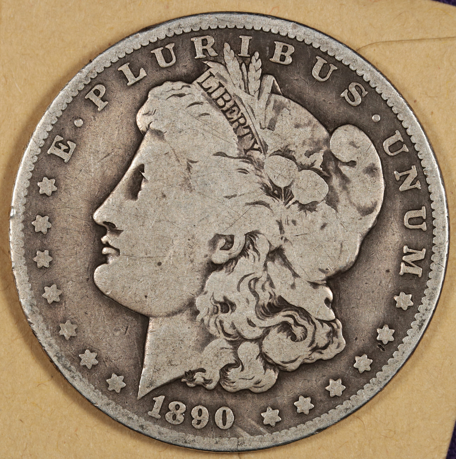 ★希少★SILVER STONE Lot.1890　XX 1890-o Morgan Silver Dollar. Error. VAM-10. 