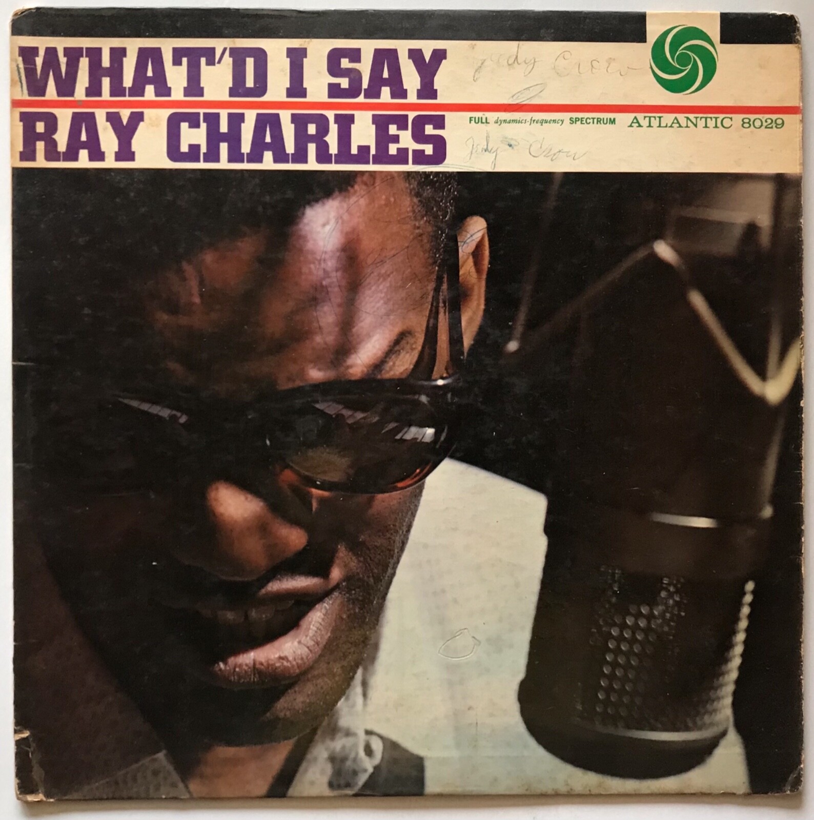 洋楽 RAY CHARLES WHAT'D I SAY ATLANTIC 8029 Ray Charles - What'd I Say - 1961 (re-issue) - Vinyl Record