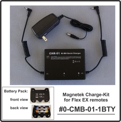 Magnetek Flex EX NiMH Battery Charger & 1 rechargeable pack _ #0-CMB-01-1B