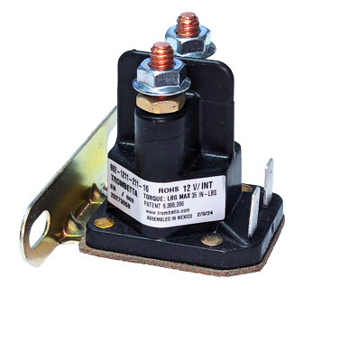 Genuine OEM Trombetta Starter Solenoid 862-1211-211-16 (Latest Revision) W/ nuts