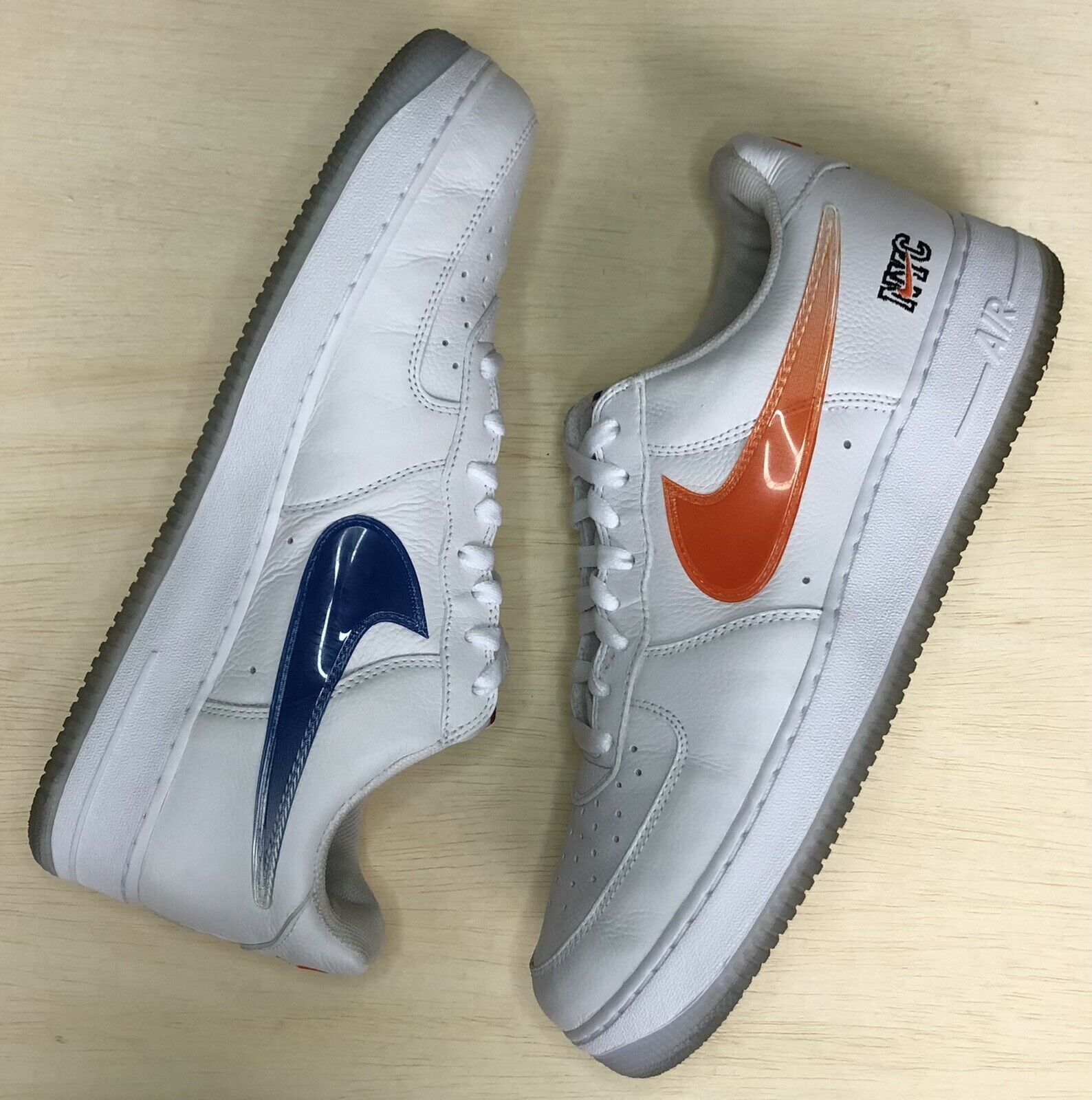 Nike Air Force 1 Low x Kith White Knicks NYC DS CZ7928-100 Size 11