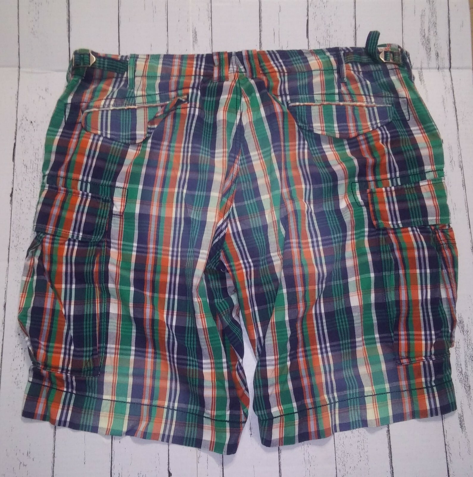 Polo Ralph Lauren Plaid Bermuda Shorts Size 42T