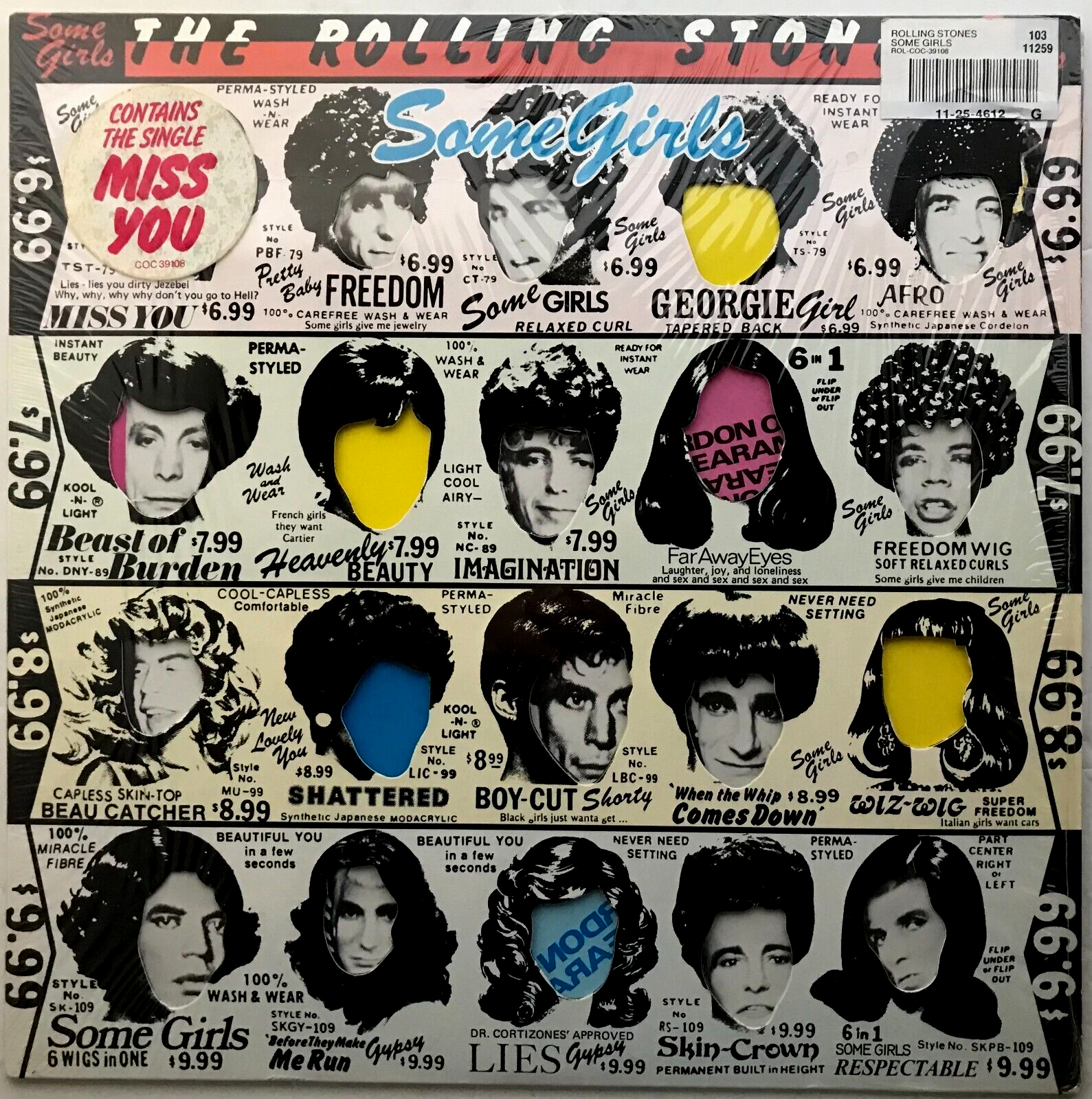 ★The Rolling Stones / Some Girls 台湾盤LP★ ☆The Rolling Stones / Some Girls 台湾盤LP☆ - メルカリ