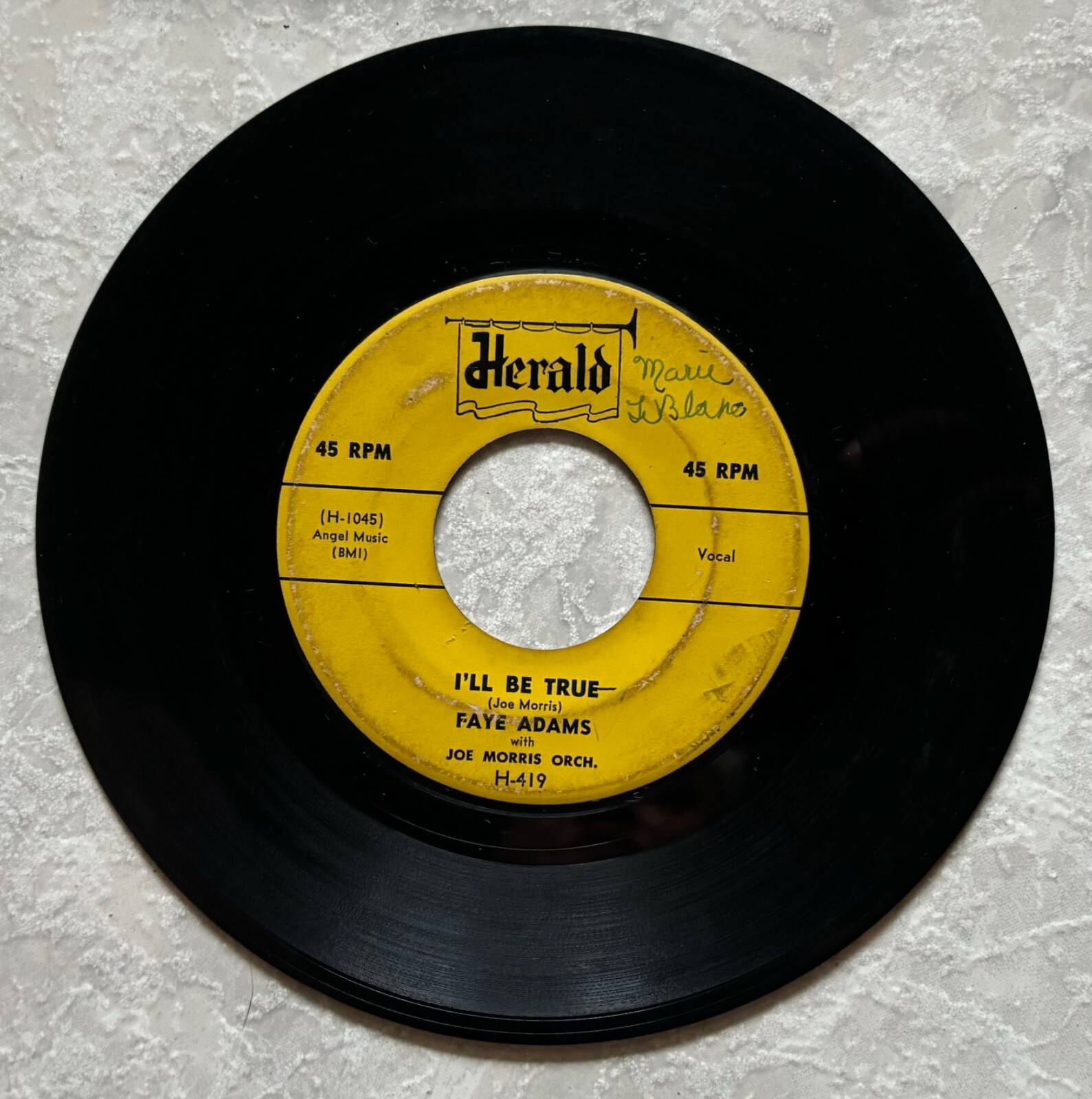 Faye Adams - I'll Be True / Happiness To My Soul - 1953 - 45