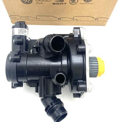 Water Pump Thermostat Housing Assy For Audi VW 1.8T 2.0T EA888 Gen3 Engine