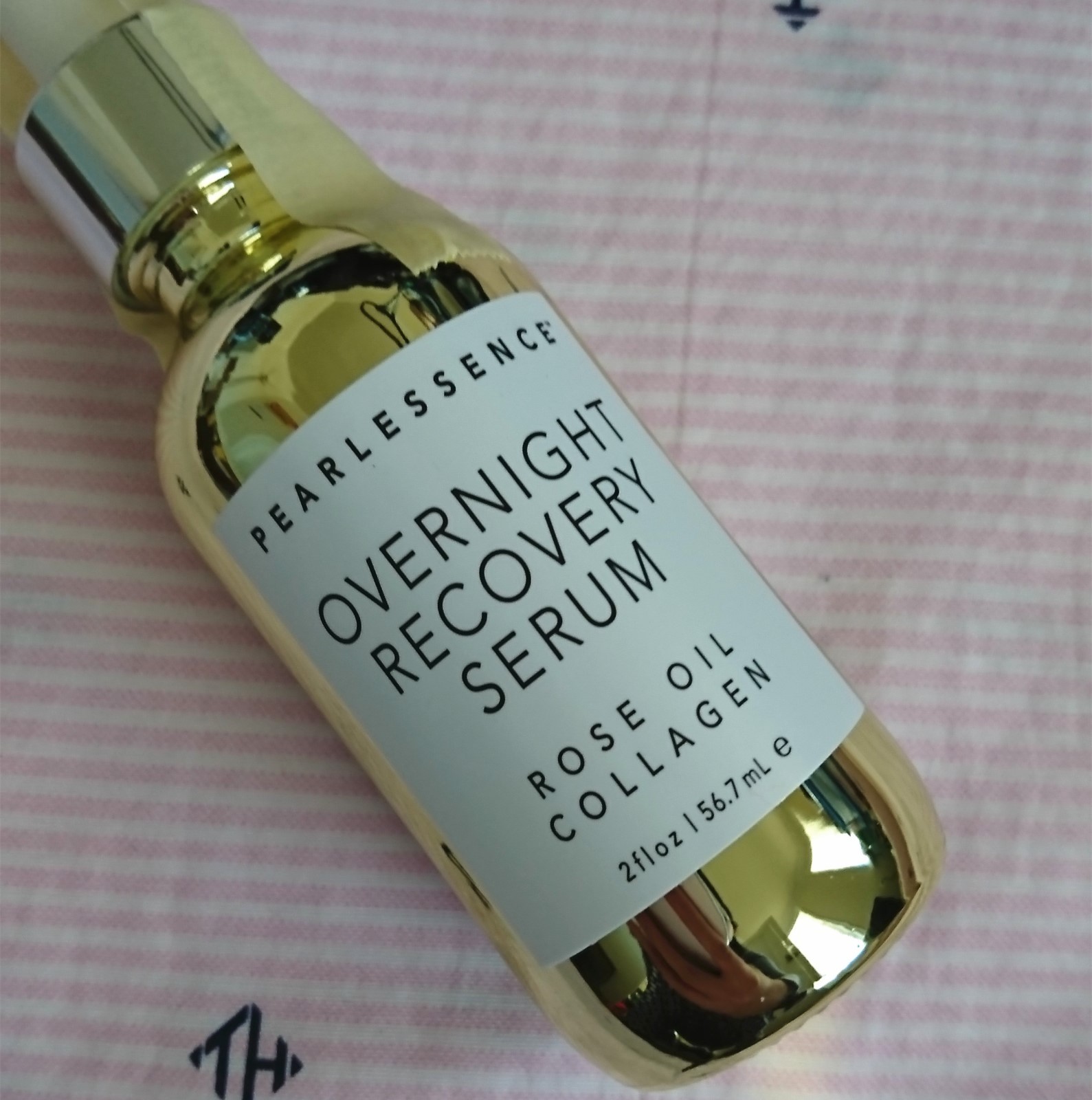 Pearlessence Overnight Recovery Serum Rose Oil And Collagen 2oz 56 7ml New