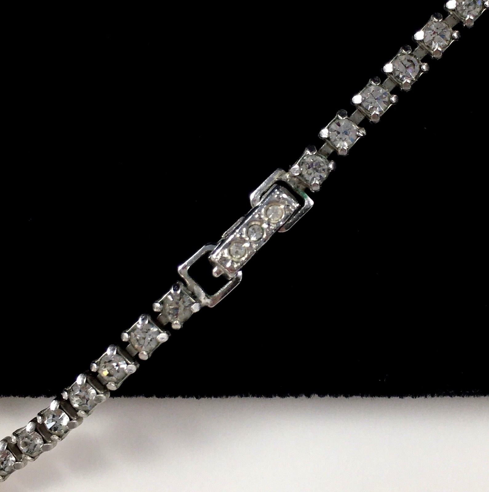 Kramer Art Deco Statement Necklace Choker Party Bride Bridal Wedding Vtg Gift