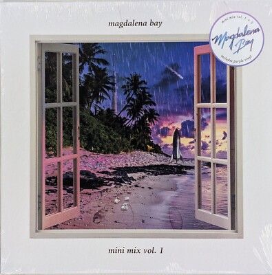 MAGDALENA BAY Mini Mix Vol. 1 + 2 SEALED Purple Transparent w/Blue Swirl Vinyl